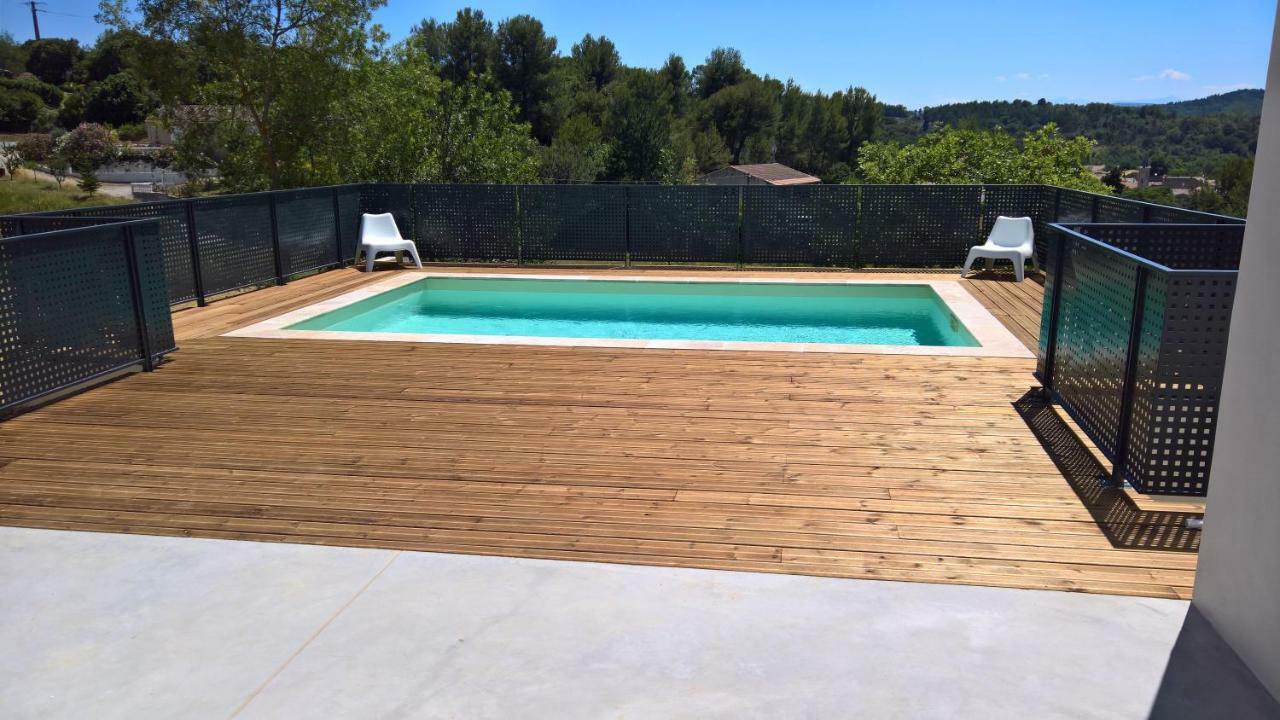Villa Piscine Sud France Verzeille エクステリア 写真