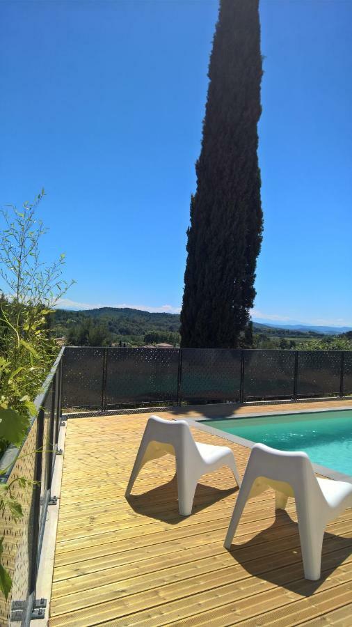 Villa Piscine Sud France Verzeille エクステリア 写真