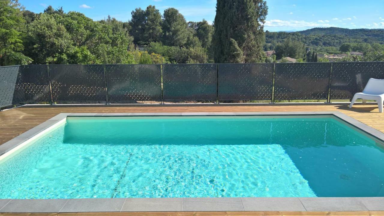 Villa Piscine Sud France Verzeille エクステリア 写真